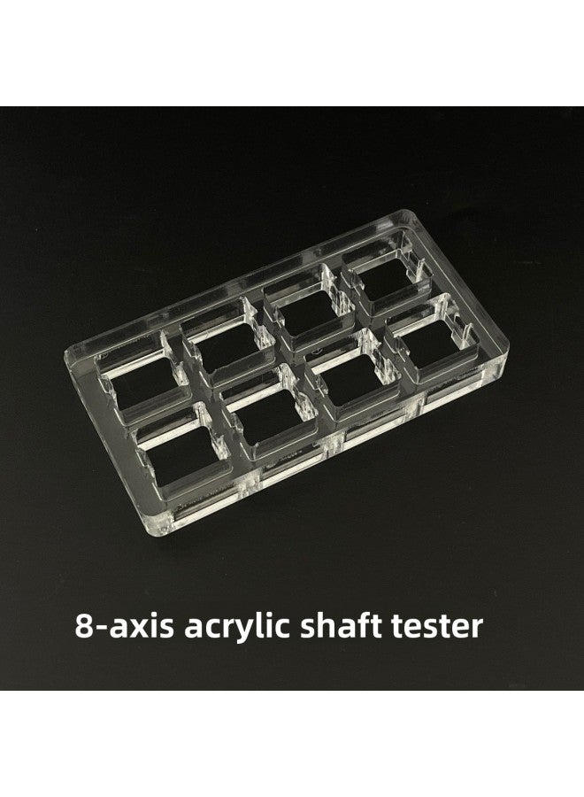 Thickened Transparent Acrylic Axis Tester Frame Cherry Mechanical Keyboard Axis Experience Shelf Customized Base 