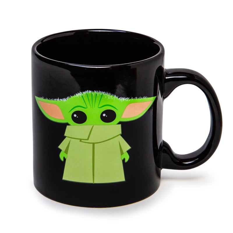 Silver Buffalo Star Wars The Mandalorian The Child Stands Ceramic Coffee Mug, 20-Ounces - Image 3