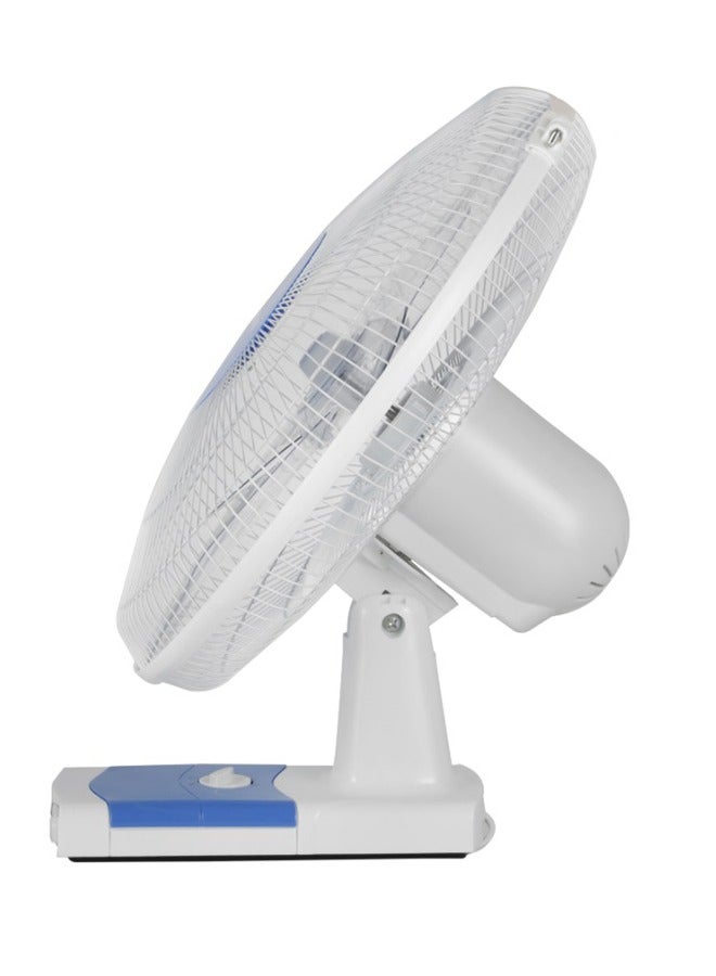 أولسنمارك مروحة حائط بثلاث سرعات 60 W OMF1701F أبيض/أزرق - Image 3