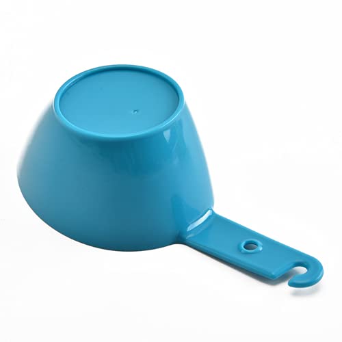 pepplo® Measuring Cups and Spoons Set, 9 Piece Plastic Measuring Cups Measuring Spoons Stackable for Measuring Dry and Liquid Ingredients Great for Baking and Cooking (Random Color) - Image 5