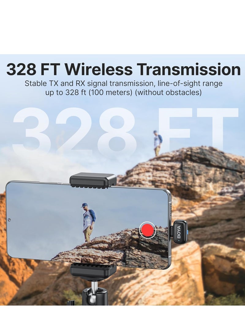 Mini-14 Wireless Lavalier Microphone for Android/Tablets/PC with USB C Plug,Noise Reduction,30H Battery Life with Charging Case,AI Voice Changer,Lapel Microphone Wireless for Video Recording Podcast - pzsku/Z6222A387EE3DBA184FB3Z/45/_/1735731112/b6b420ee-1580-4378-a8d7-29981c5b48de