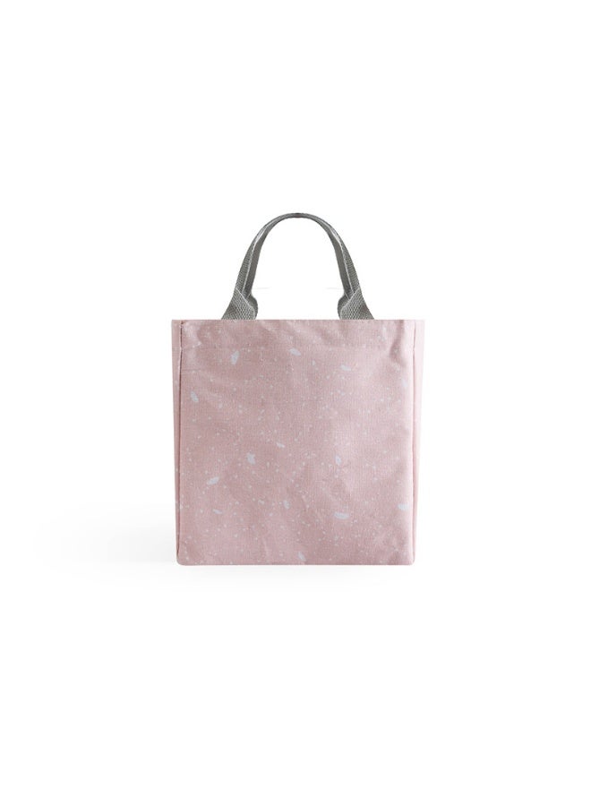 Lunch Bag with Drawstring, Portable Insulated Tote for Students, Unisex Food Storage and Picnic Pouch (20cm*19cm*13cm) 