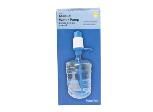 Plumb Pak PP25551 Manual Water Pump for 2-5 Gallon Jug, Ideal for Camping, Sports, Small Offices, Home, Black - Image 4