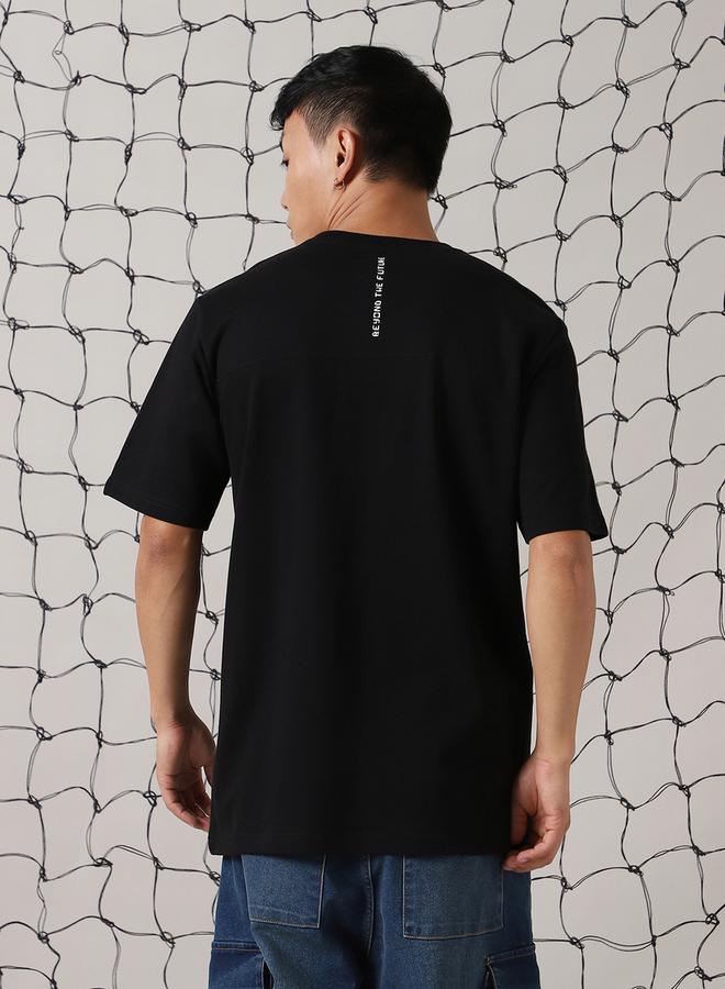 Hubberholme Front Graphic Print Relaxed Fit T-Shirt - Image 3