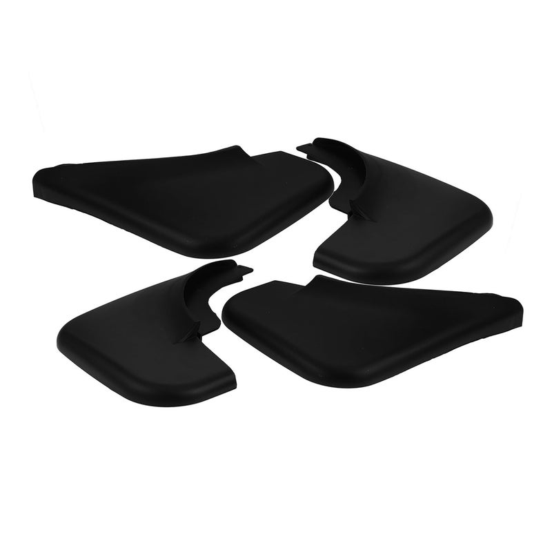 4Pcs Soft Rubber Mud Flaps Front Rear Splash Guards For 03 Model Compact Sedan - Image 2
