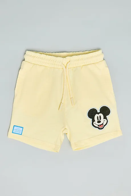 أر أند بي 2 Pack Mickey Mouse Print Shorts with Drawstring Waist