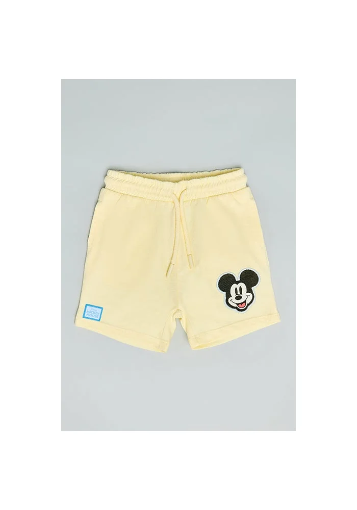 أر أند بي 2 Pack Mickey Mouse Print Shorts with Drawstring Waist