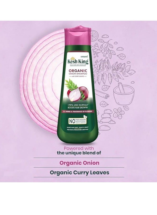 Kesh King Ayurvedic Onion Shampoo with 21 Herbs, Reduces Hairfall and Boost Hair Growth - Image 5