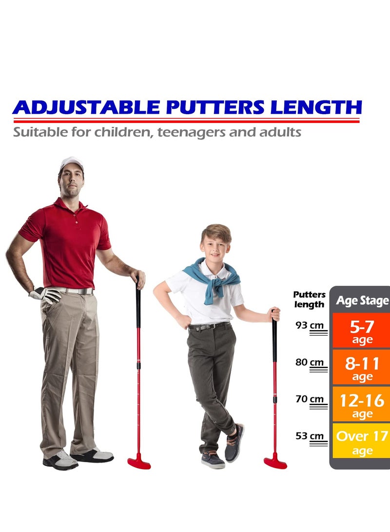 Generic 2-Pack Adjustable Golf Putters for Men, Women, and Kids - Two-Way Mini Golf Putters for Right or Left-Handed Golfers, Perfect for Children, Teens, and Adults. - Image 3