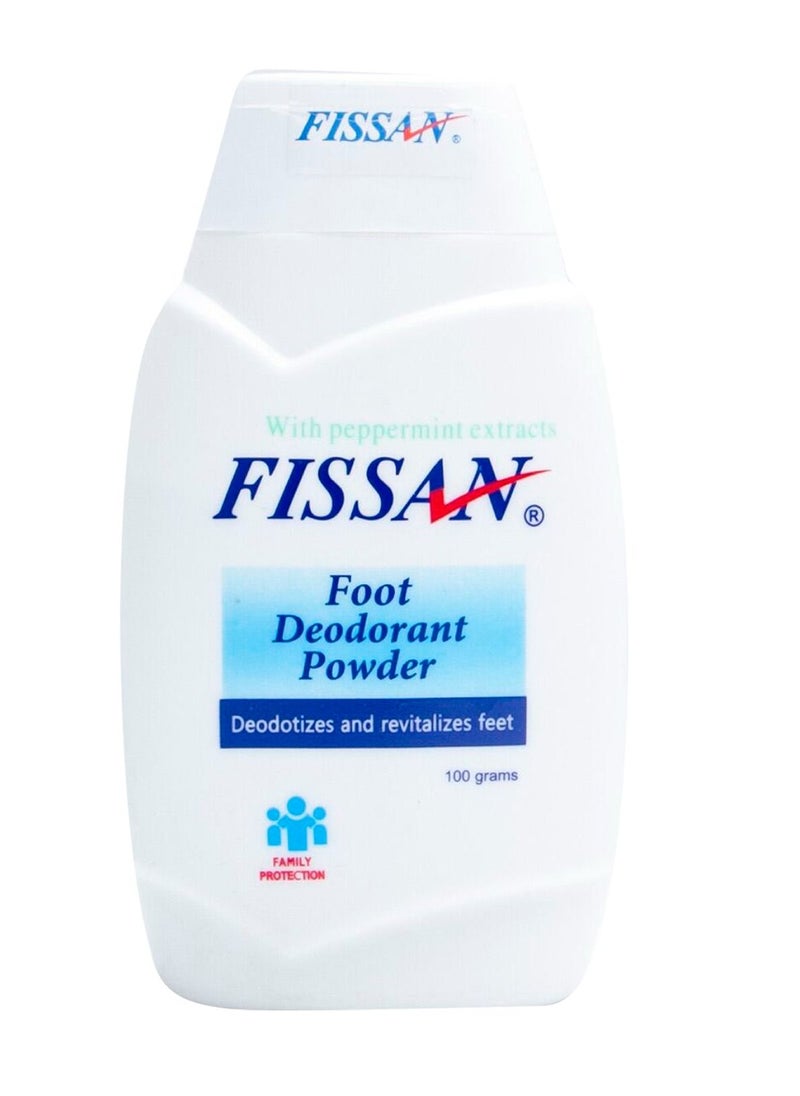 fissan Foot deodorant powder 100 grams 