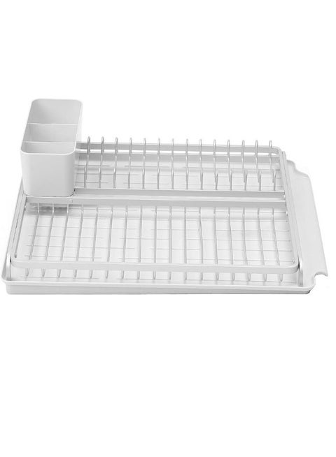 Dish drying rack White 39x35.5x14 cm
