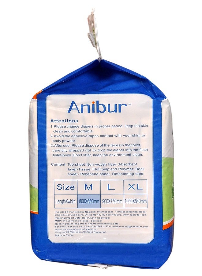 Anibur Adult Diapers M 10 Pcs - Image 4