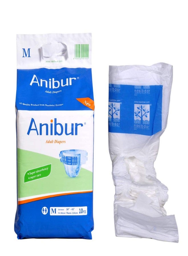 Anibur Adult Diapers M 10 Pcs - Image 1