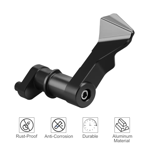 Aferrizu Aluminum Parking Brake Lock Lever for CanAm Ryker ACE 600 900 Sport Rally Edition 20152025 Accessories Parking Brake Hand Lever Replacement Part Black - Image 3