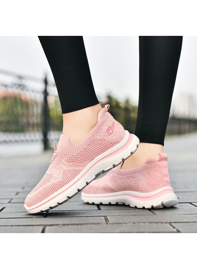 Double Star Eight Shuangxing Bate Women's Shoes, Spring And Autumn Breathable Casual Shoes, Lightweight Sports Cool Mesh Shoes, Slip-on Soft-soled Walking Shoes, Single Mesh Mom Shoes - Image 5