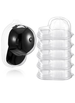 6pcs Baseball Hat Display Case Plastic Hat Protector Holder for Signed Baseball Caps Clear Display Case Hat Boxes Baseball Hat Holder for Baseball Caps Collectibles Hat Organizer