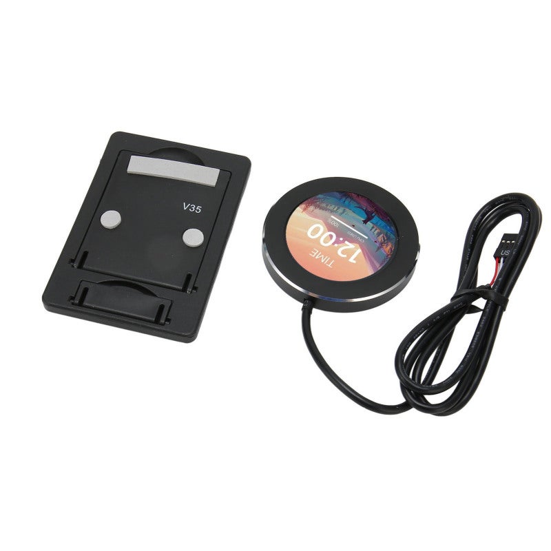 Liquid Cooler LCD Screen 2.1 Inch IPS CPU Data Monitor - Stepless Dimming Watercooler Screen with 480x480 Resolution for Desktop Chassis - Image 1