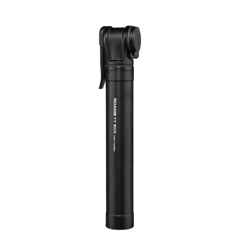 Topeak Roadie TT Bike Pump – Premium Twin Turbo Mini Pump for Road Bikes, 160 psi / 11 Bar Capacity, Full Aluminum Construction, Lightweight Design, High-Speed Inflation System - Image 2