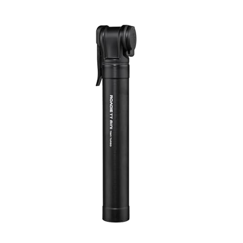 Topeak Roadie TT Bike Pump – Premium Twin Turbo Mini Pump for Road Bikes, 160 psi / 11 Bar Capacity, Full Aluminum Construction, Lightweight Design, High-Speed Inflation System - Image 1