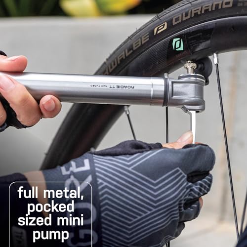 Topeak Roadie TT Bike Pump – Premium Twin Turbo Mini Pump for Road Bikes, 160 psi / 11 Bar Capacity, Full Aluminum Construction, Lightweight Design, High-Speed Inflation System - Image 5