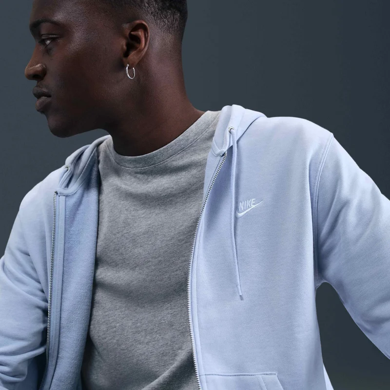 Nike Men's Club French Terry Full-Zip Hoodie