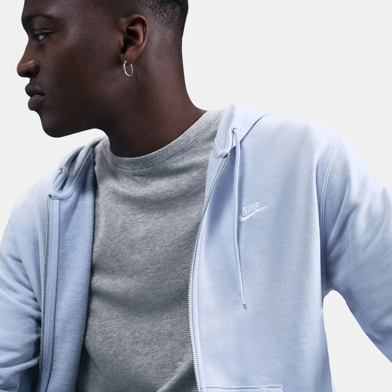 Nike Men's Club French Terry Full-Zip Hoodie