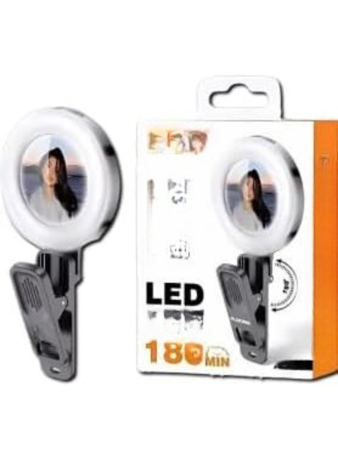 Portable LED Video Light Kit for Phone – Clip-On Fill Light with Tripod, Phone Holder & Microphone – Ideal for Vlogging, Live Streaming & Mobile Photography - Image 2