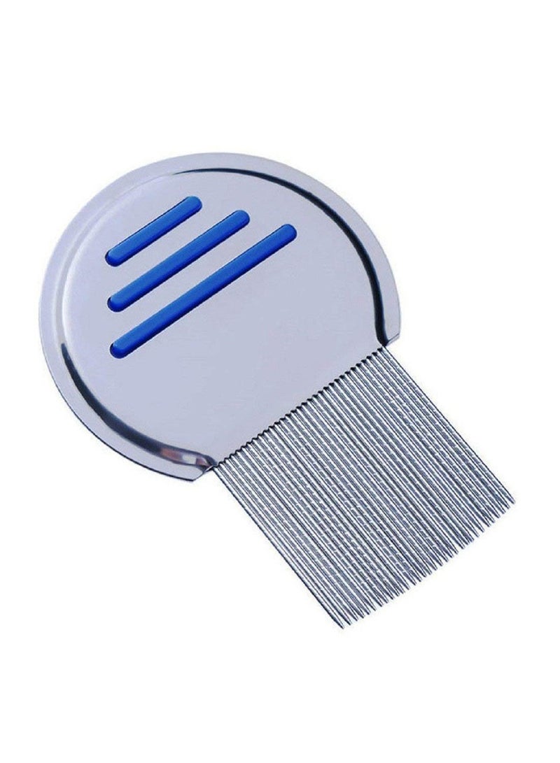 Generic Pet stainless steel comb pet grooming and cleaning supplies dog and cat lice and flea removal threaded needle comb  - Image 1