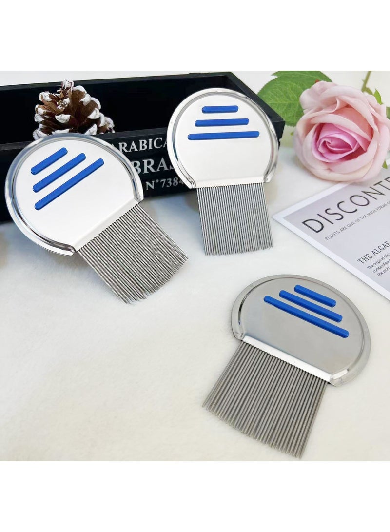 Generic Pet stainless steel comb pet grooming and cleaning supplies dog and cat lice and flea removal threaded needle comb  - Image 2