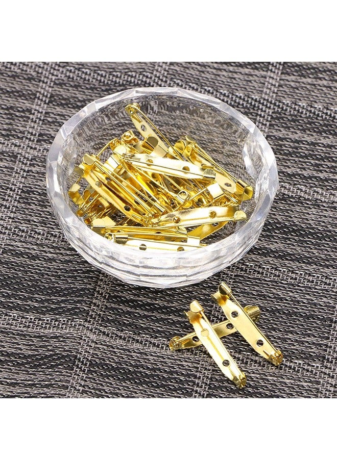 Ant 50-Piece Locking Pins Backs Safety Clasp Brooch, Badge Jewelry Pins for DIY Craft Costume Jewelry Making Sewing Felt Fabric - Image 3