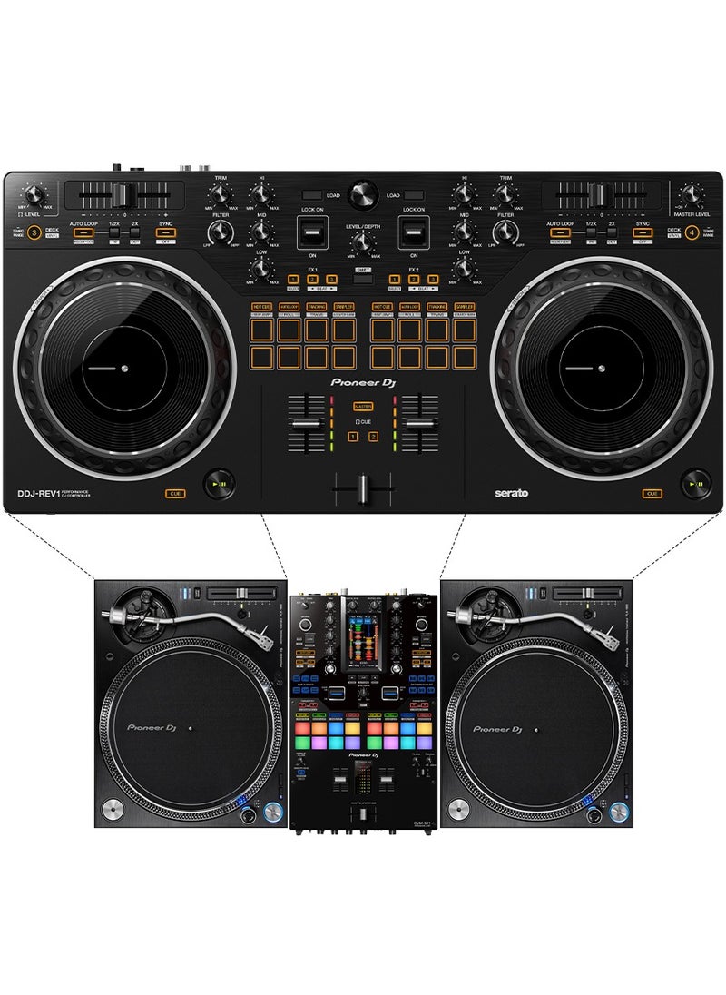 Pioneer DJ - Pioneer DDJ-REV1 Scratch-style 2-channel DJ controller - Image 1