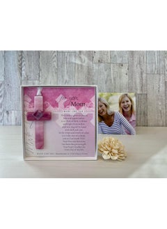 The Grandparent Gift Co. The Grandparent Gift Co. Handmade Glass Cross for Mother with Poem- for Mom on Christmas, Mother's Day, Birthday  - Image 2