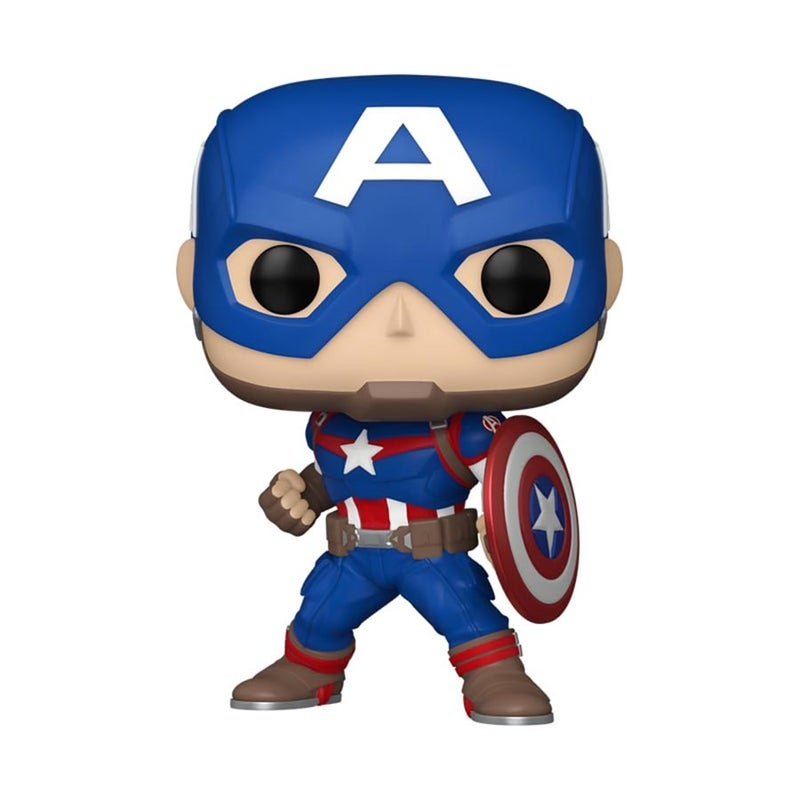 Funko Pop! Marvel: Marvel NC - Captain America - Image 2