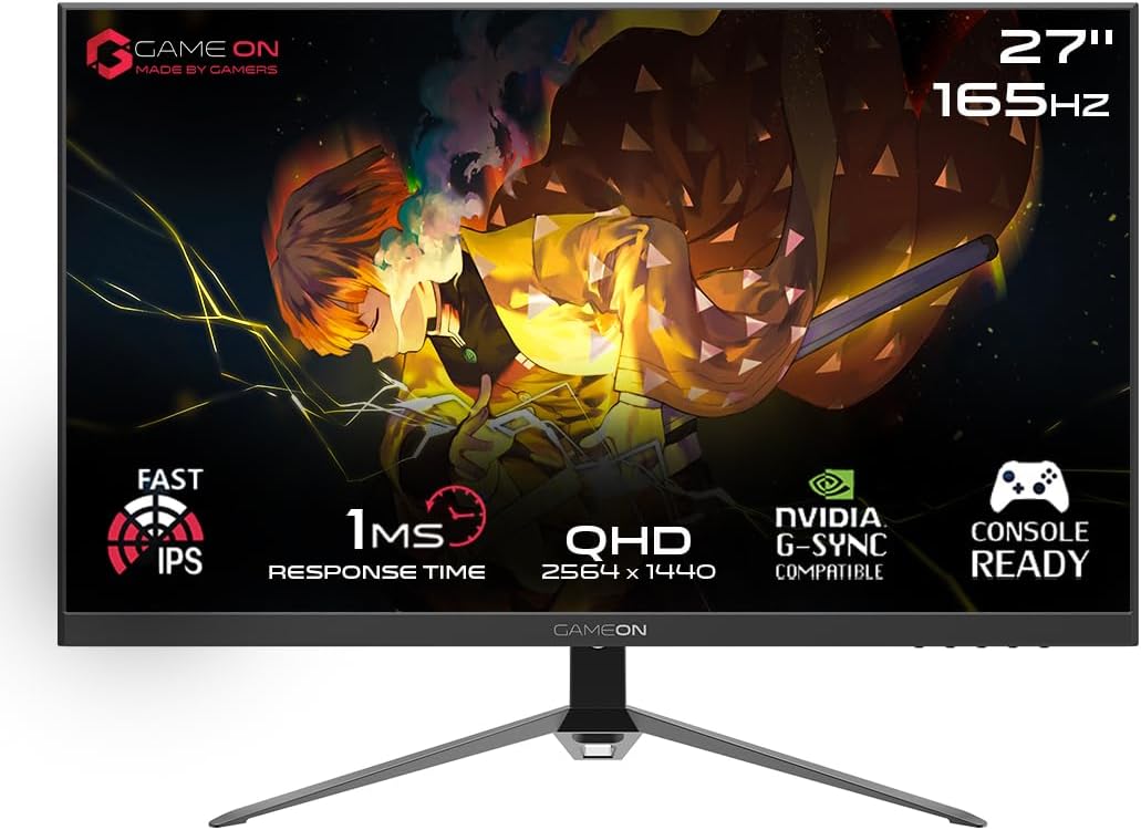 جايم أون Gameon GOP27qhd165ips 27 inch