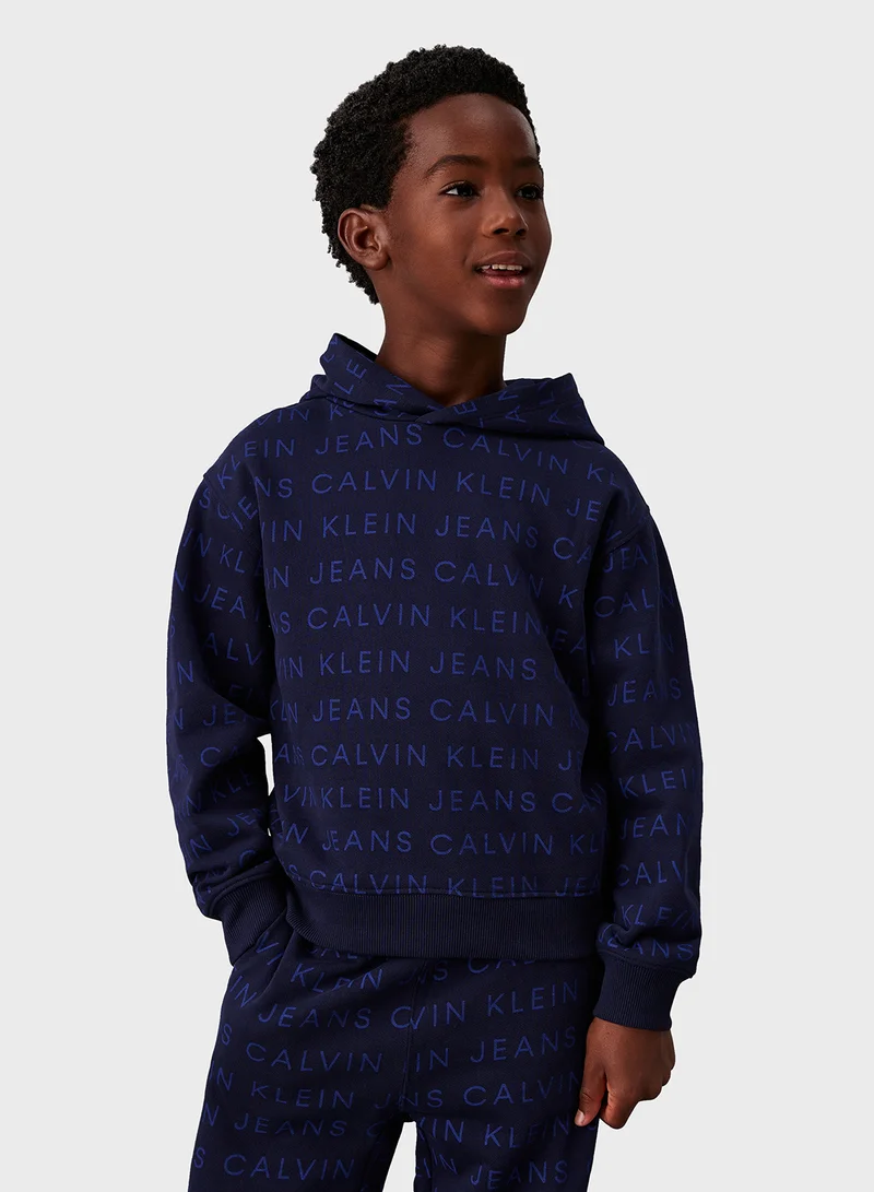 Calvin Klein Jeans Kids Pullover Hoodie