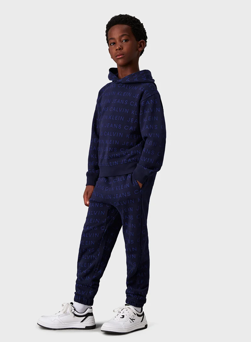 Calvin Klein Jeans Kids Pullover Hoodie