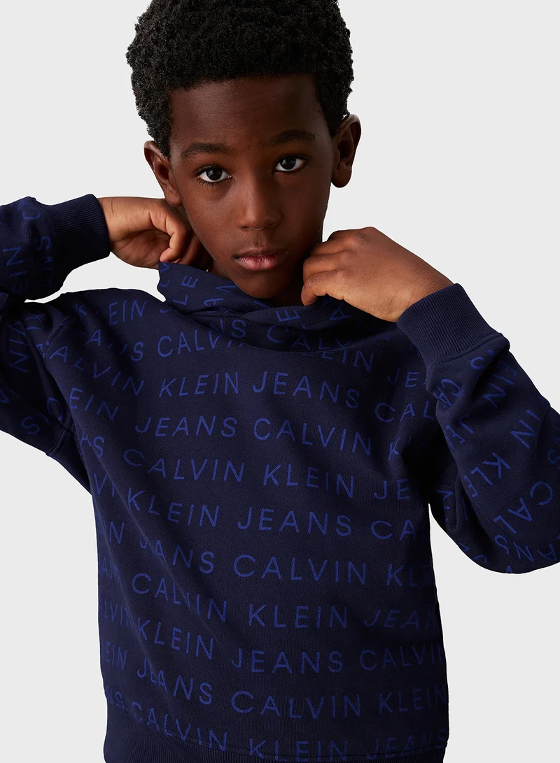Calvin Klein Jeans Kids Pullover Hoodie