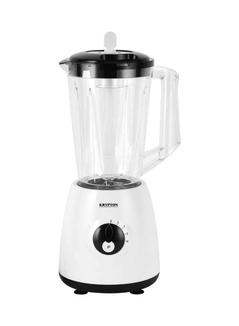 كريبتون Krypton 2-in-1 Blender- KNB6601, 600 W, Powerful Motor with 4 Speed Setting 600 W KNB6601 white - Image 2