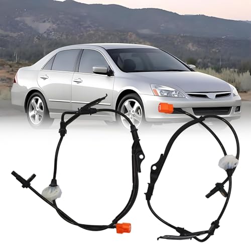 HHGKPVX ABS Wheel Speed Sensor Front Left Right Compatible with 2003-2007 Honda Accord 2004-2008 Acura TSX Driver Passenger Side ABS Sensors # 57450-SDC-013 57455-SDC-013 2Pcs - Image 1