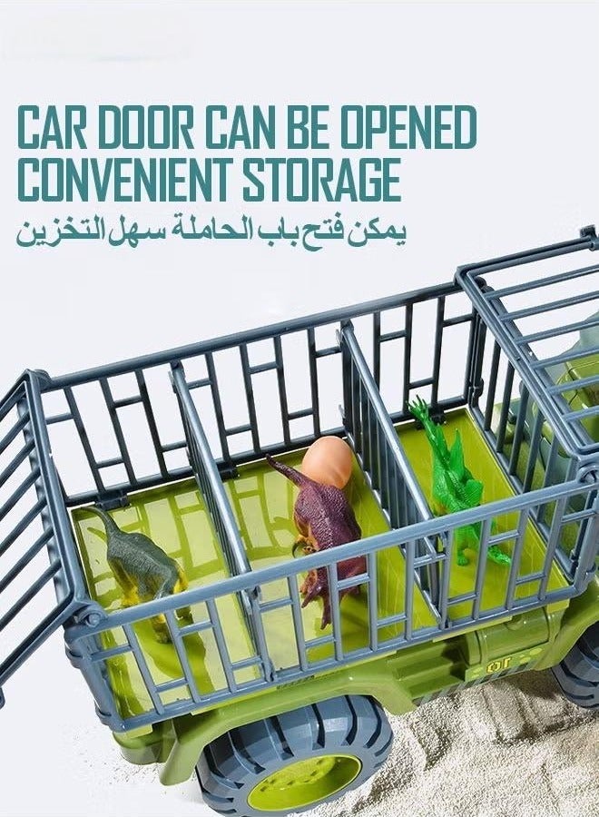 Dinosaur Truck Toys Transport Car Carrier Truck Toy Car With Dinosaur Toys Car Playset Toys For Kids Boys Girls - Image 5
