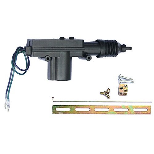 Etopars Black Car Plastic Universal Heavy Duty Power Door Lock Actuator 2 Wire 12V - Image 1