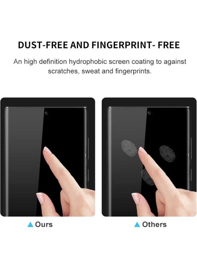 Glass Guard screen protector for Samsung Galaxy S21 Plus with full coverage from edge to edge (matte, anti-dust, anti-fingerprint) - Image 4
