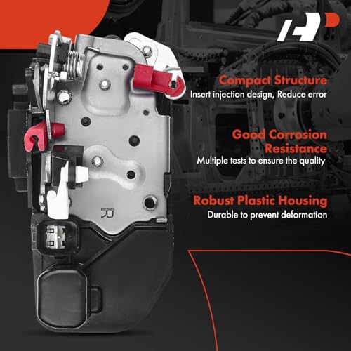 A-Premium Door Latch Lock Actuator Compatible with Chrysler & Dodge Vehicles - Aspen 2007-2009, Durango 2004-2009, Sport Utility - Rear Right Passenger Side, Replace# 55364984AA, 55364110AC - Image 5