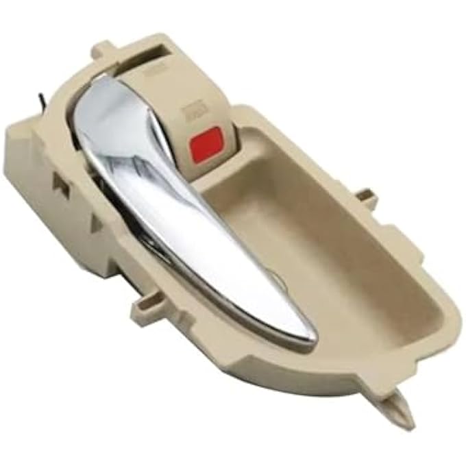 ريحني مقبض الباب الداخلي لتويوتا كورولا 20142016 بلون بيج مع حواف كروم 6920602330 - Image 3