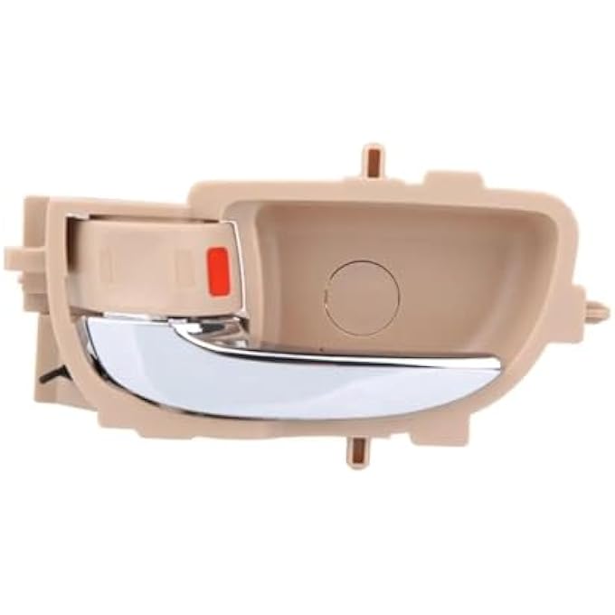 ريحني مقبض الباب الداخلي لتويوتا كورولا 20142016 بلون بيج مع حواف كروم 6920602330 - Image 1