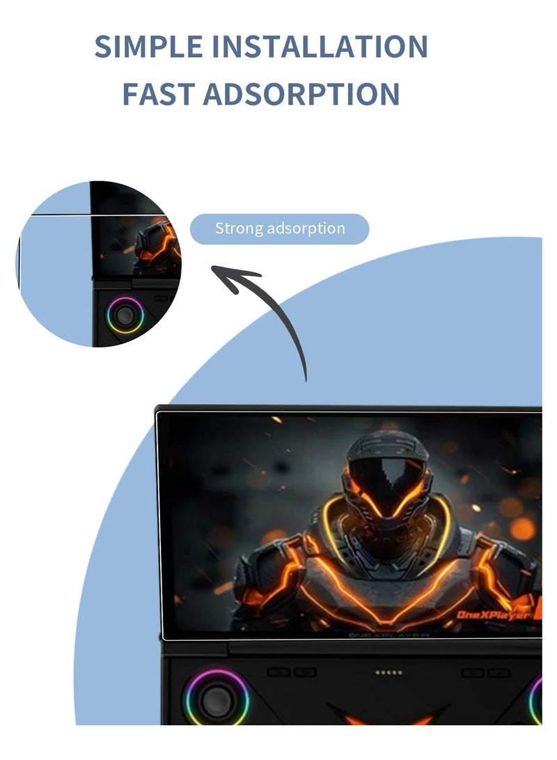 【2-Pack】 Compatible with OnexPlayer G1 mini 8.8-inch (2025) Screen Protector Nano-Anti-Shatter Flexible Film, Scratch-Resistant Ultra-Thin - Image 5