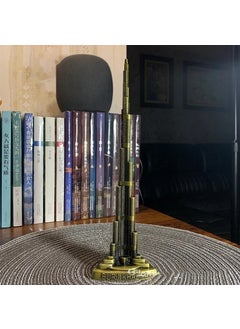 Hediyesahibi Gift Holder Decorative Burj Khalifa Metal Figurine  - Image 5