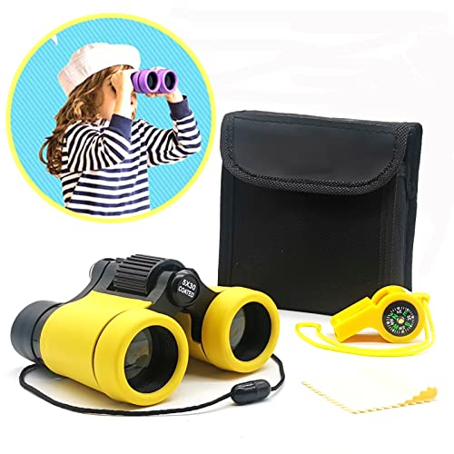 ARTOMIDE Binoculars for Kids Best Gifts for 312 Years Boys Girls HighResolution Optics Shockproof Mini Kids Binoculars Toys Folding Small Telescope for Bird Watching Camping Outdoor Play - Image 1