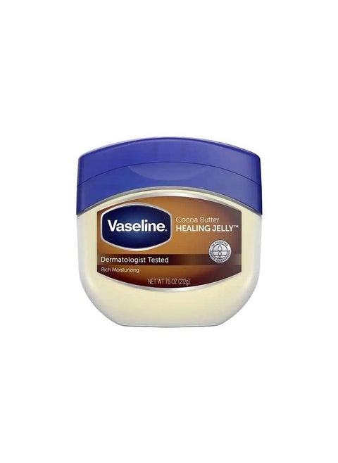 Vaseline Rich Conditioning Petroleum Jelly, Cocoa Butter 7.5 oz (212 g) package of 4