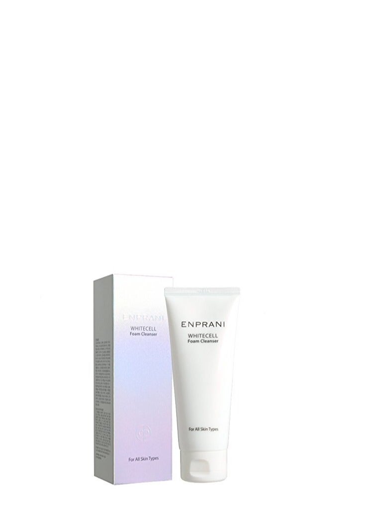 Enprani Whitecell Foam Cleanser for All skin type 100mlx5ea [Korean Import] - Image 1